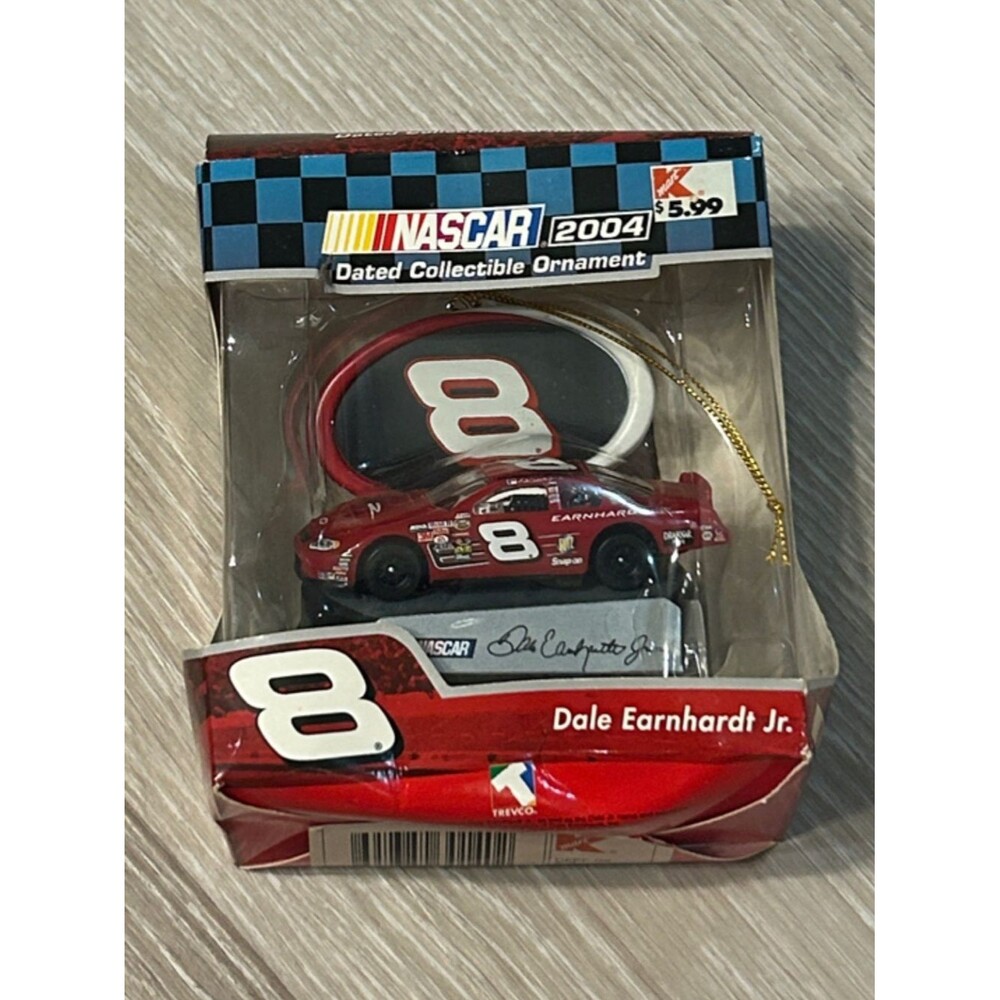 Trevco 2004 Dale Earnhardt Jr. #8 collectible NASCAR Christmas Ornament
